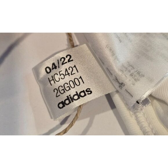 Adidas Aeroreact LS P Women's White Sport Bra White Women 40AC Light Support - Picture 7 of 11